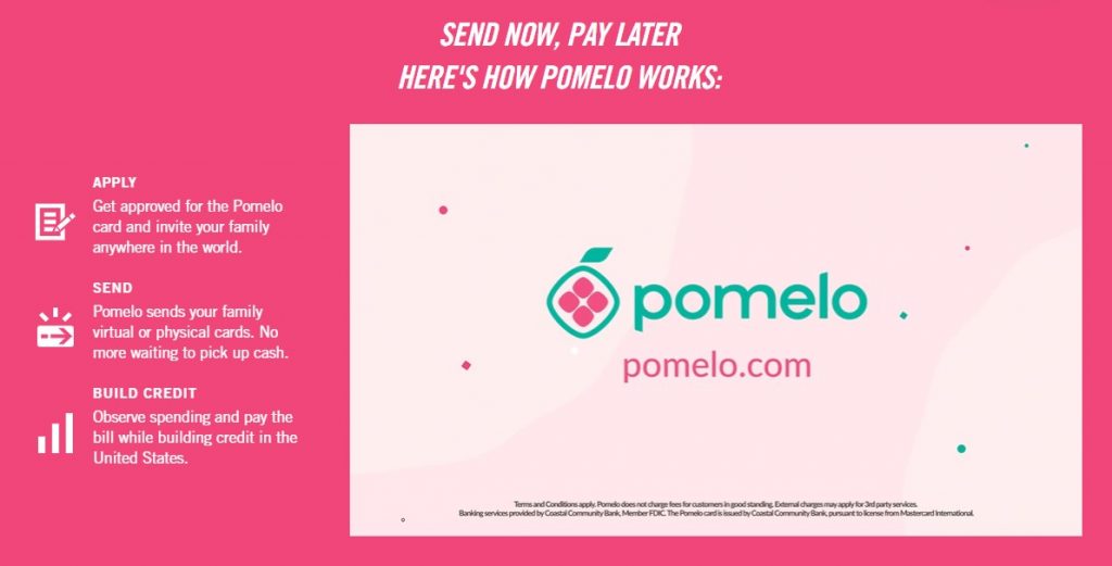 Pomelo Card referral how it works