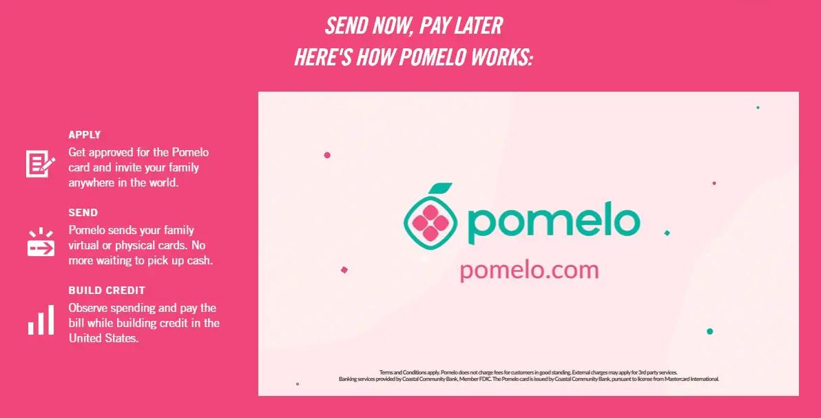Pomelo Card Referral Promotion 20 Signup, 20 Referral