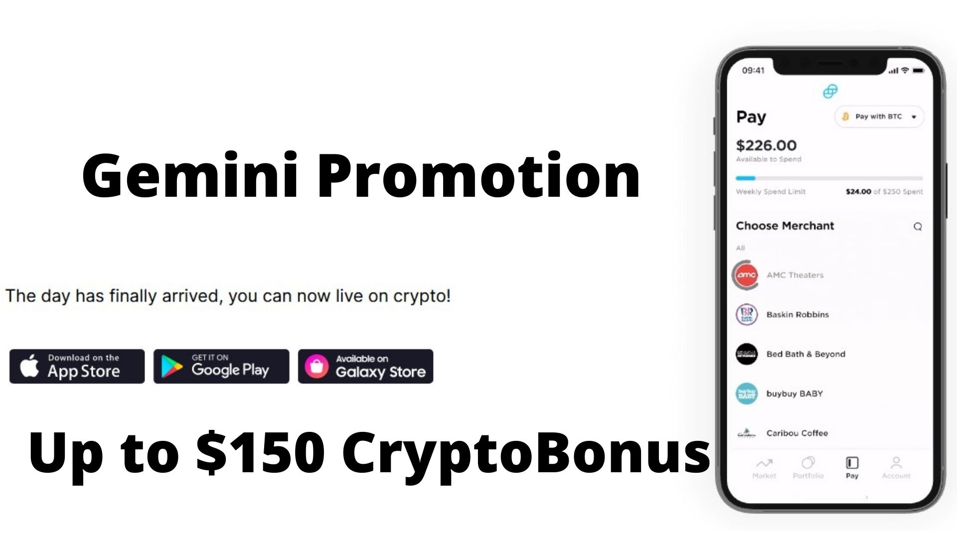 gemini crypto sign up bonus