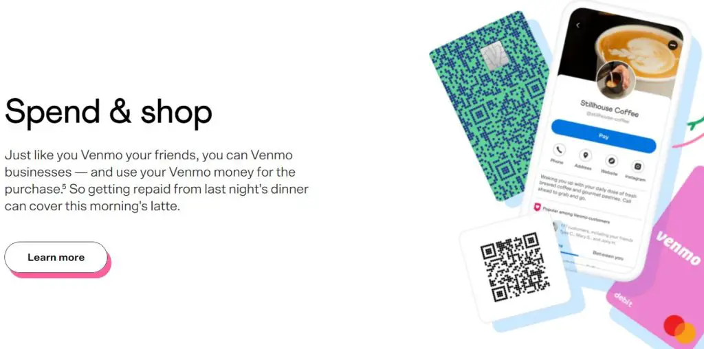 Spend and Shop on Venmo