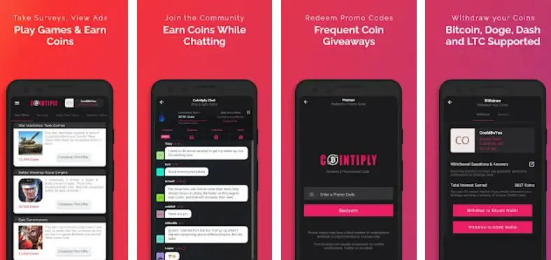 Cointplay app free btc reward