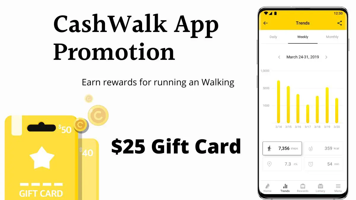 CashWalk App promotion