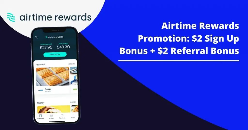 Airtime Rewards Promotion 2 Sign Up Bonus + 2 Referral Bonus