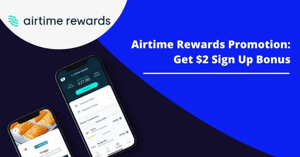 Airtime Rewards $2 Sign Up Bonus