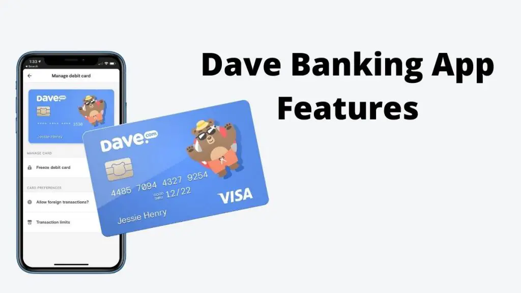 Dave Banking App Features