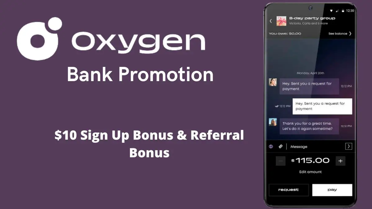 Oxygen Bank promotion