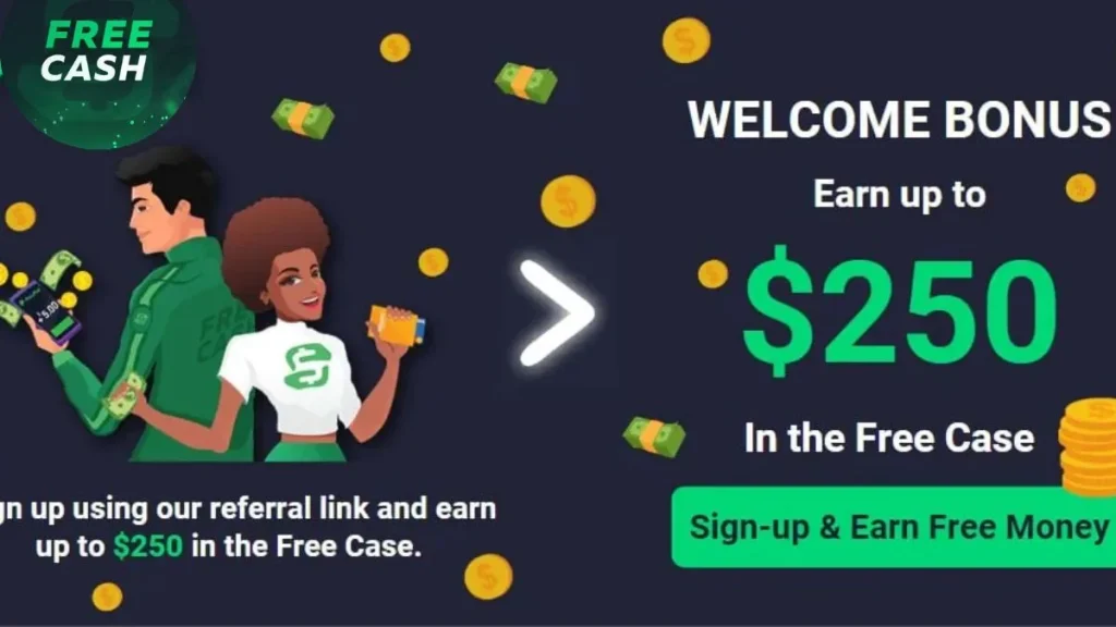 FreeCash sign up bonus