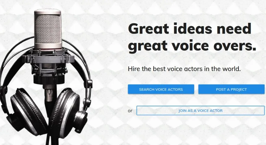 Voice123 World's 1st voice over marketplace
