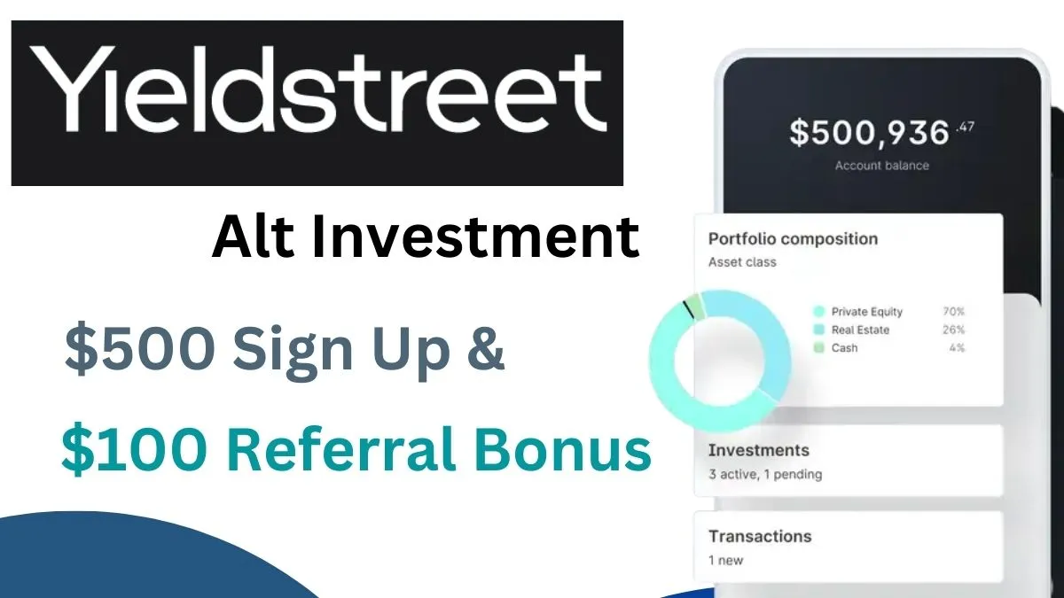Yieldstreet Investing platform