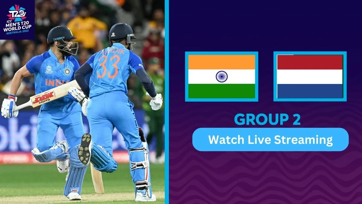 India vs Netherlands live streaming