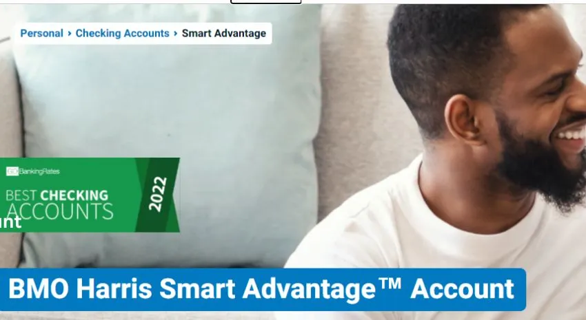 BMO Harris Bank Smart Advantage account bonus