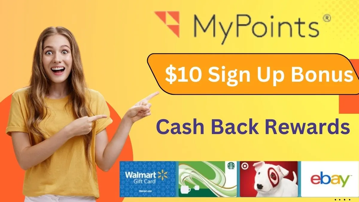 MyPoints Cash back bonus