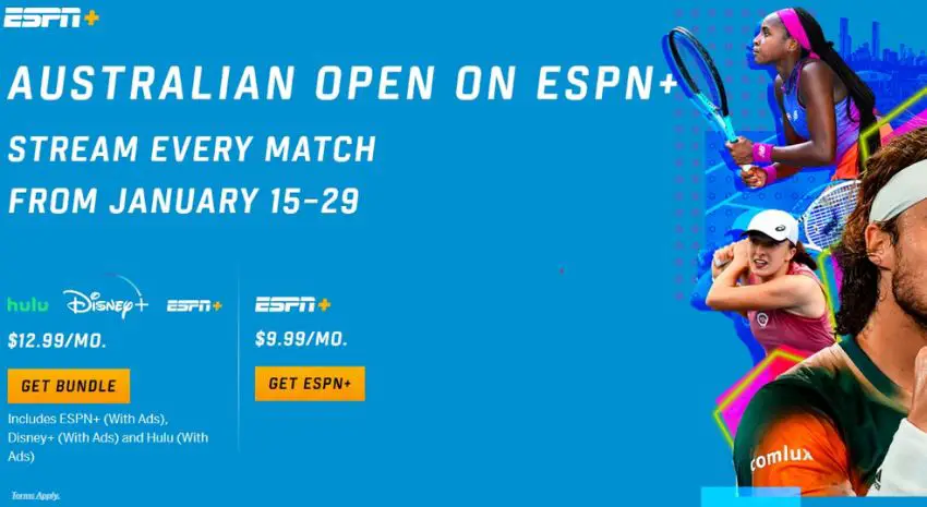 Watch Australian Open 2023