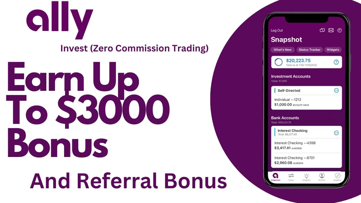 Ally Bonus Offer