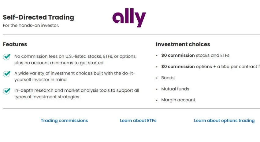 Ally Invest Features