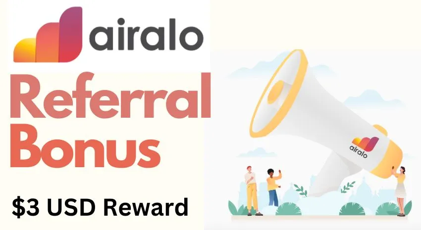 Airalo referral bonus