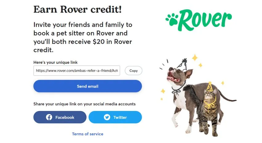Rover Referral Bonus