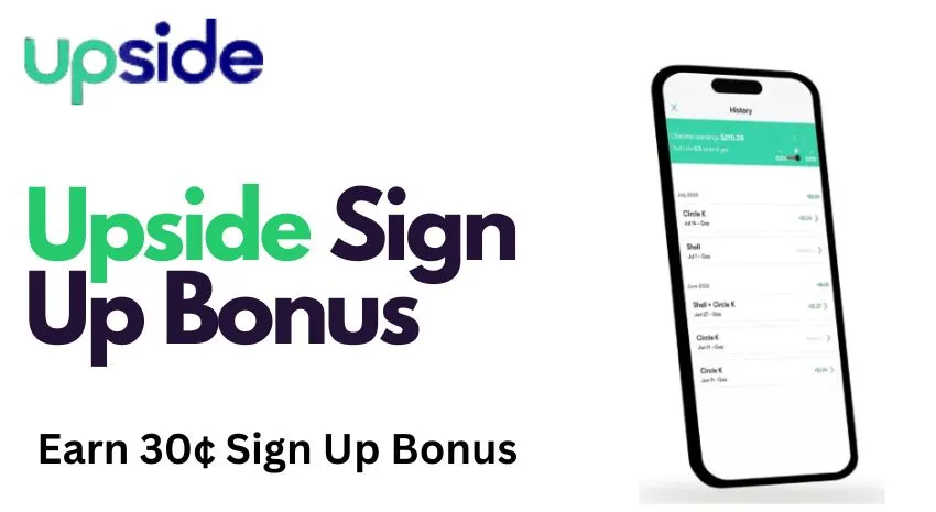 Upside sign up bonus