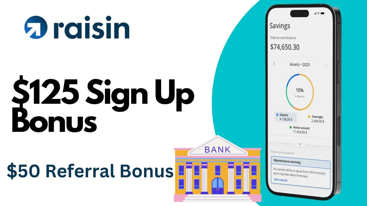 Raisin sign up bonus