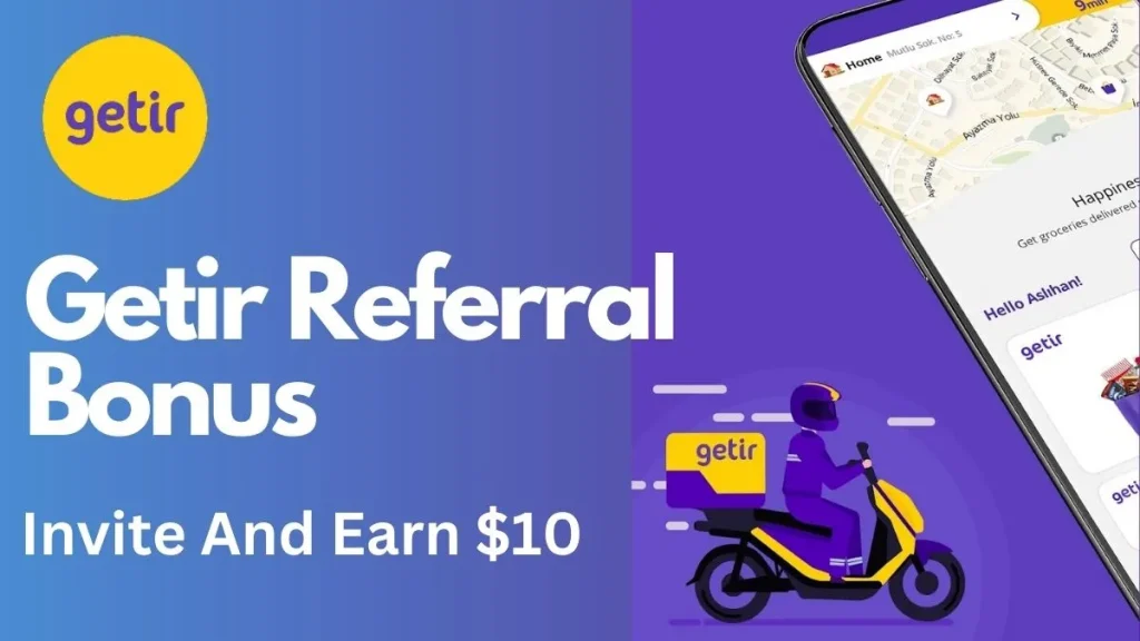 Getir referral bonus