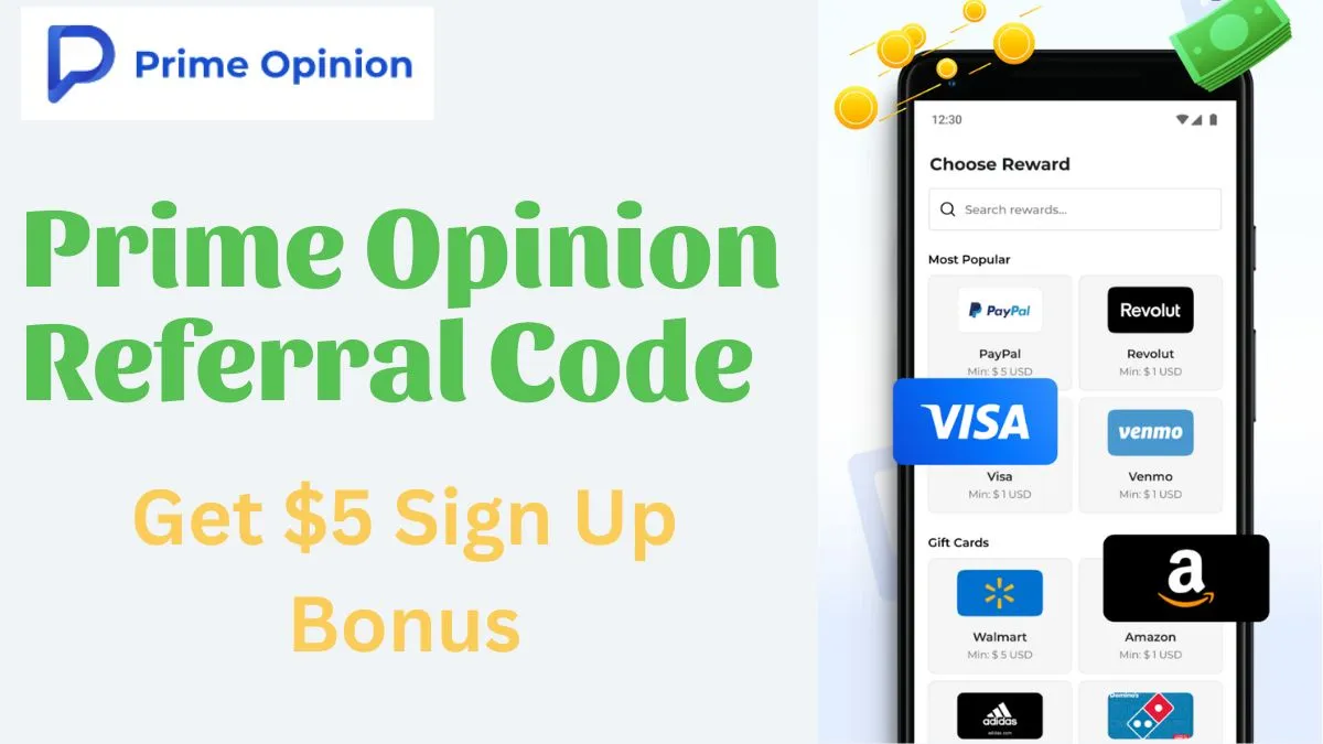 Prime Opinion referral code