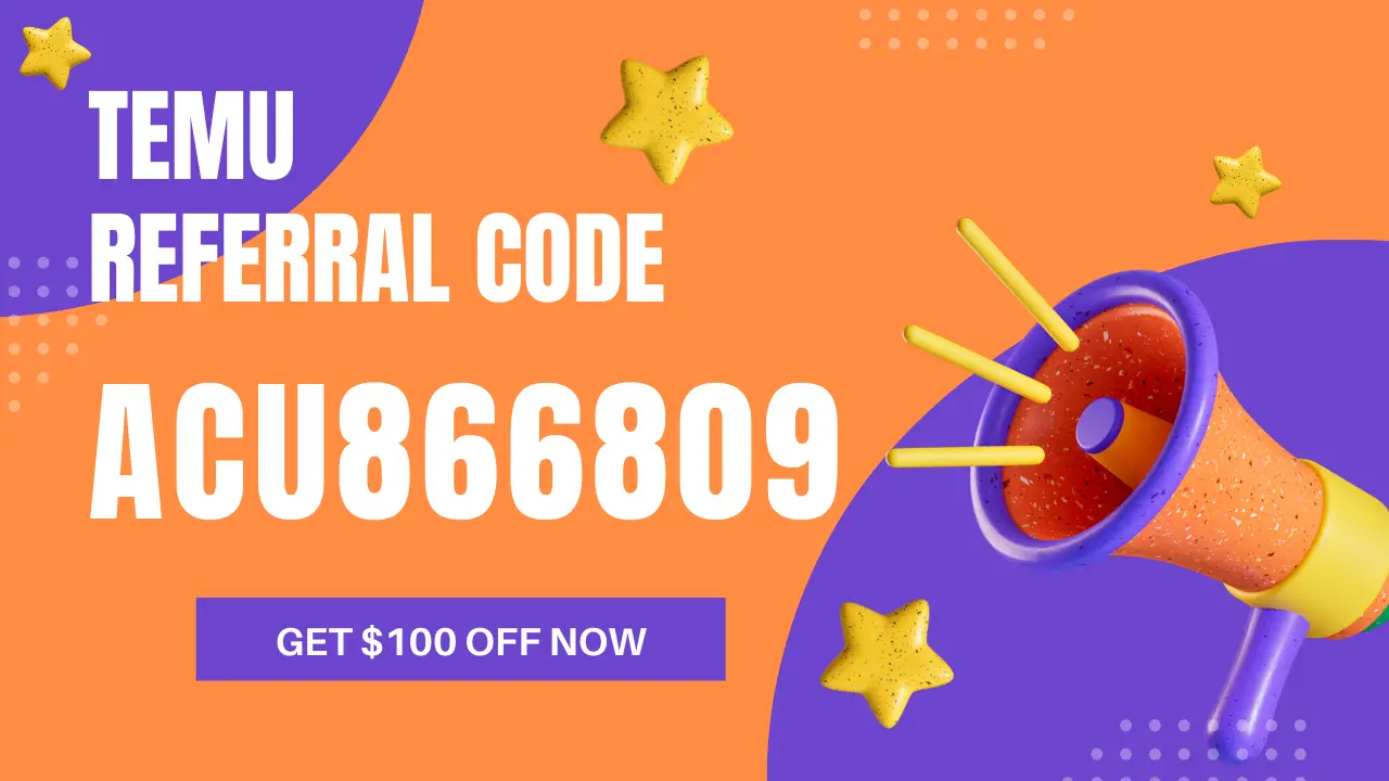 Temu Referral Code acu866809