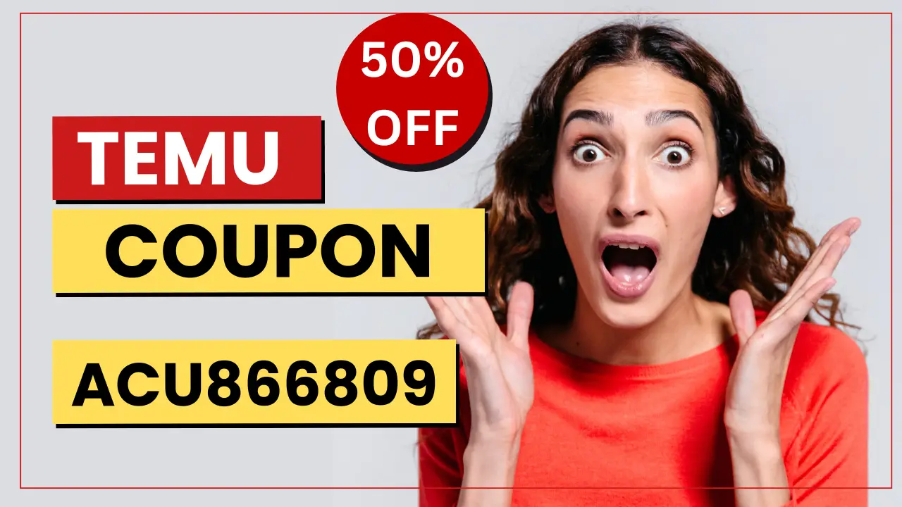 Temu Coupon Code 50% Off